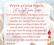 Load image into Gallery viewer, Firestarter Kits - Get ready for your Campfires!