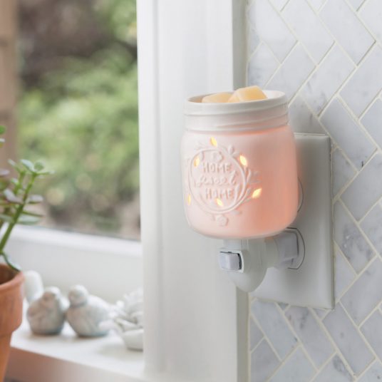 Home Sweet Home Mason Jar (Wax Warmer)